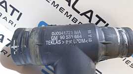 ko  Rochie conica din bumbac elastic imprimat digital imprimeu