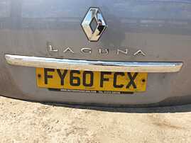 Ornament Suport Lampi Numar Maner Actionare Deschidere Hayon Haion Portbagaj Renault Laguna 3 2007 - 2015