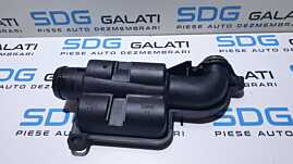 Conducta Tubulatura Filtru Galerie Admisie Aer Ford Fiesta 5 1.4 TDCI 2002 - 2002 Cod 9650712480 [D0499]