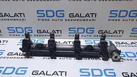 Rampa Presiune cu Injectoare Distribuitor Carburant Motorina Volkswagen Golf 4 1.6 16V AZD BCB 1998 - 2006 Cod 036133319AL 036031T[S0277]