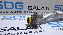 Furtun Conducta Compresor Radiator AC Aer Conditionat Clima Volkswagen Touareg 7L 2.5 TDI BPD BPE 2003 - 2010 Cod 7L6820744AE