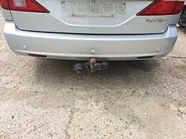 Bara Spoiler Spate cu Locas Senzori Parcare SsangYong Rodius 2004 - 2012 Culoare SAF