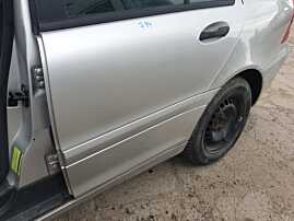 Bandou Ornament Plastic de pe Usa Portiera Stanga Spate Mercedes W203 Clasa C Class Berlina Sedan 2001 - 2007 Culoare 744