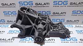 Suport Alternator Accesorii Motor cu Rola Intizatoare Curea Volkswagen Passat B5 1.9 TDI AJM ATJ AVB 1997 - 2001 Cod 038903143AE [D0022]