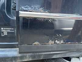 Bandou Ornament Crom de pe Usa Portiera Stanga Spate Volkswagen Passat B6 Break Combi 2005 - 2010