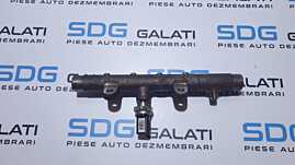 Rampa Presiune Injectoare Distribuitor Carburant Motorina cu Senzor Presiune Nissan Qashqai 1.5 DCI 2007 - 2014 Cod A2C27000234 8200704212 5WS40440 H8200704217 601023902753  [S0169]