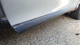 Bandou Ornament Plastic Inferior de pe Usa Portiera Dreapta cu Defect Audi A3 8L Coupe 2 Usi 1997 - 2003