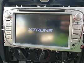 Unitate Radio CD DVD Player Navigatie GPS Android Aux Auxiliar Xtrons PF71FSFS-S Ford Focus 2 2004 - 2010