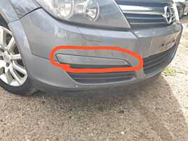 Bandou Ornament Dreapta de pe Spoiler Bara Fata Opel Astra H 2004 - 2007 Culoare Z155