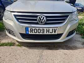 Bara Spoiler Fata Goala cu Locas Senzori Parcare Fara Grila Volkswagen Passat CC 2009 - 2012 Culoare LR7L