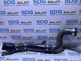 Furtun Furtunuri Conducta Conducte Tub Tubulatura Presiune Aer Turbo Turbina Turbosuflanta Intercooler Renault Megane 3 1.5 DCI 2008 - 2015 Cod 144604607R 144604607 [MX0030]