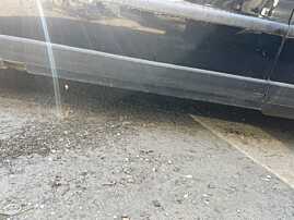 Bandou Ornament Plastic Inferior de pe Usa Portiera Stanga Fata Volkswagen Passat B5 1997 - 2001