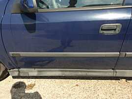 Bandou Ornament Plastic de pe Usa Portiera Stanga Fata Opel Astra G 1998 - 2004